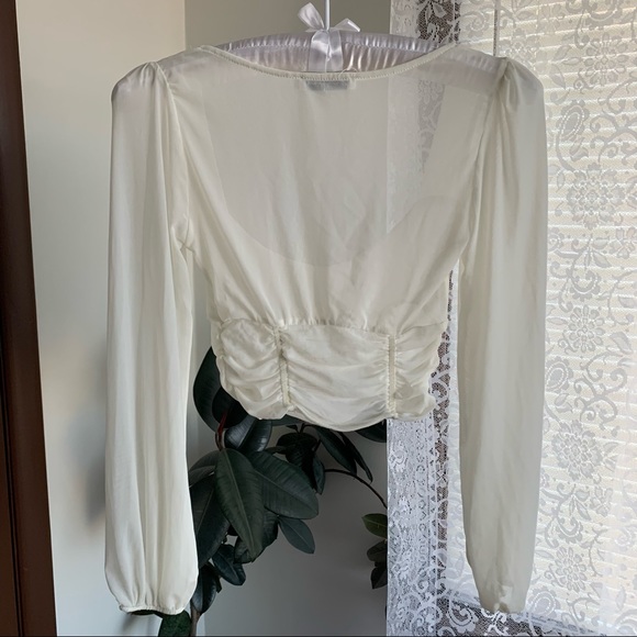 Beautiful Sheer Mesh Long Sleeve - Picture 3 of 5